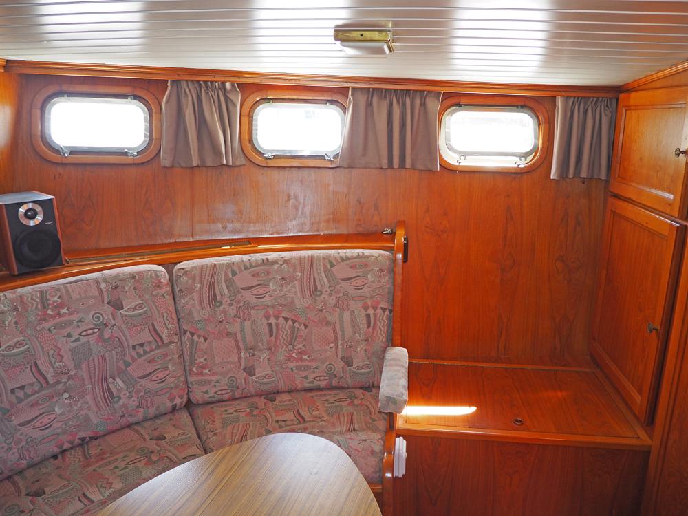 Achterkajuit, Accommodatie